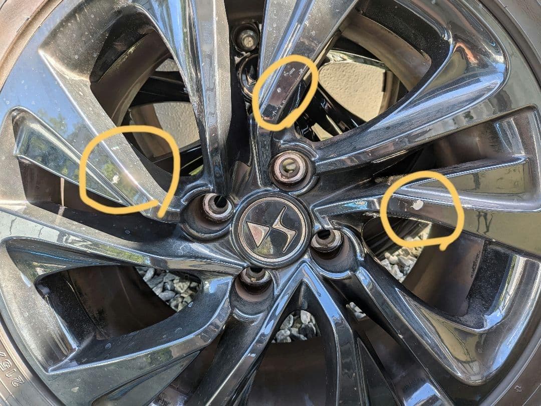 断捨離男爵様用　ブラックホイール 4本セット