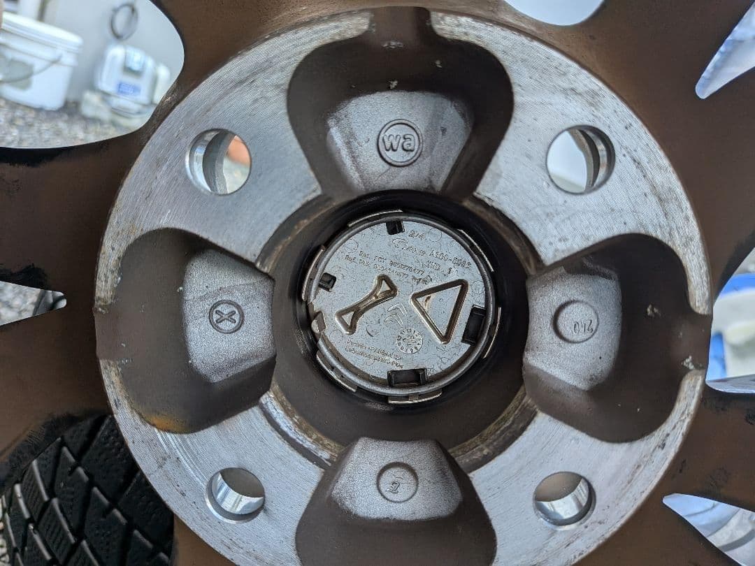 断捨離男爵様用　ブラックホイール 4本セット