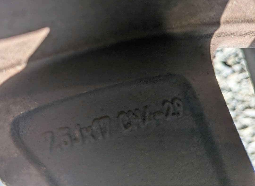 断捨離男爵様用　ブラックホイール 4本セット