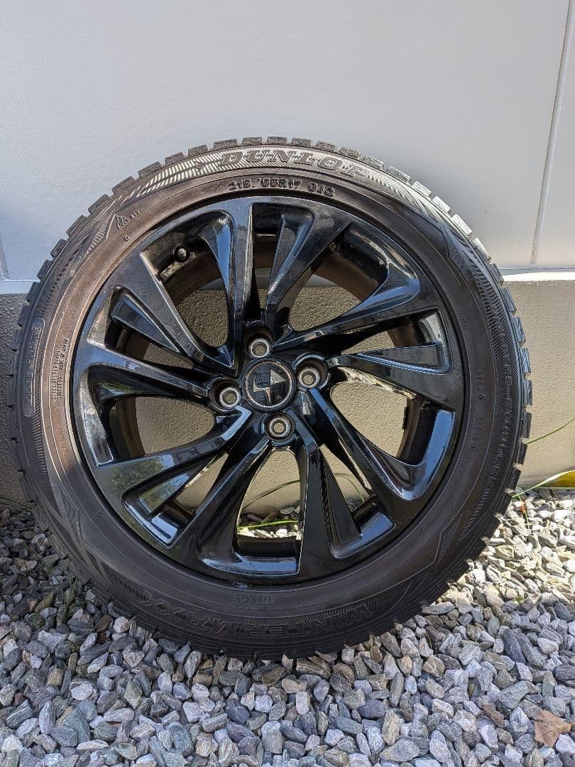 断捨離男爵様用　ブラックホイール 4本セット