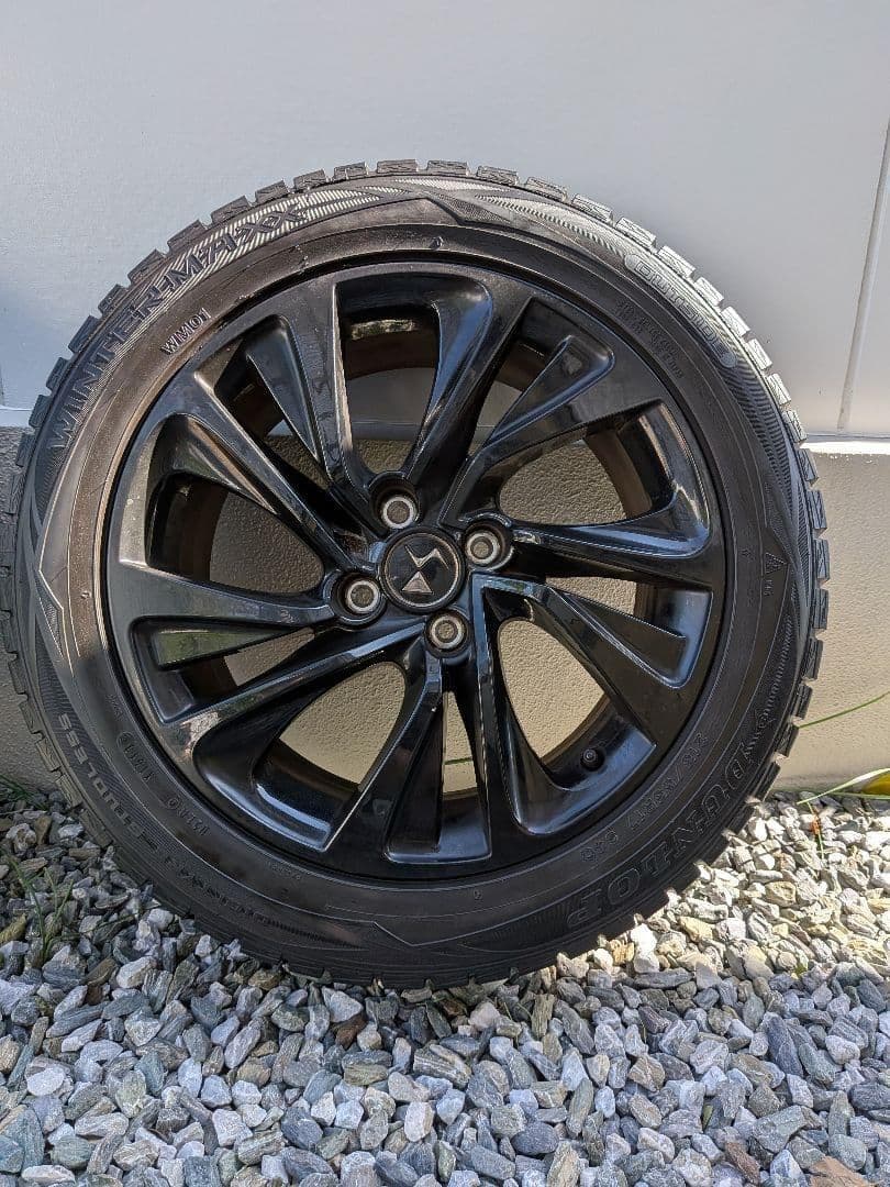 断捨離男爵様用　ブラックホイール 4本セット