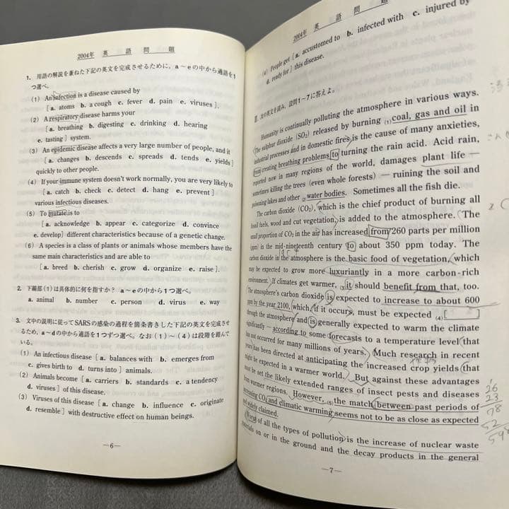 青本　早稲田大学　教育学部　文系　1995年～2019年　24年分　駿台予備学校