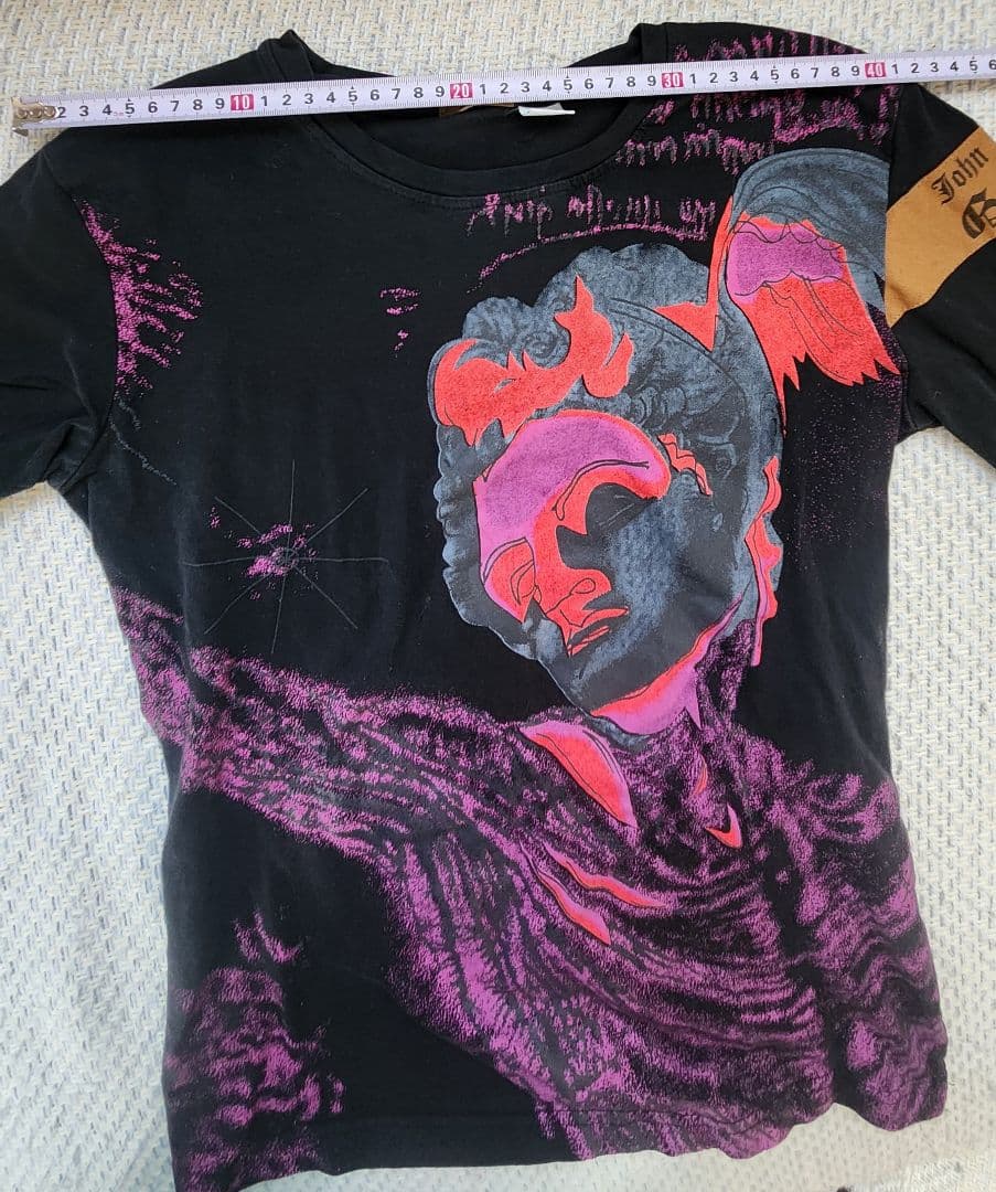 ジョンガリアーノ　腕章ロンT バックプリント