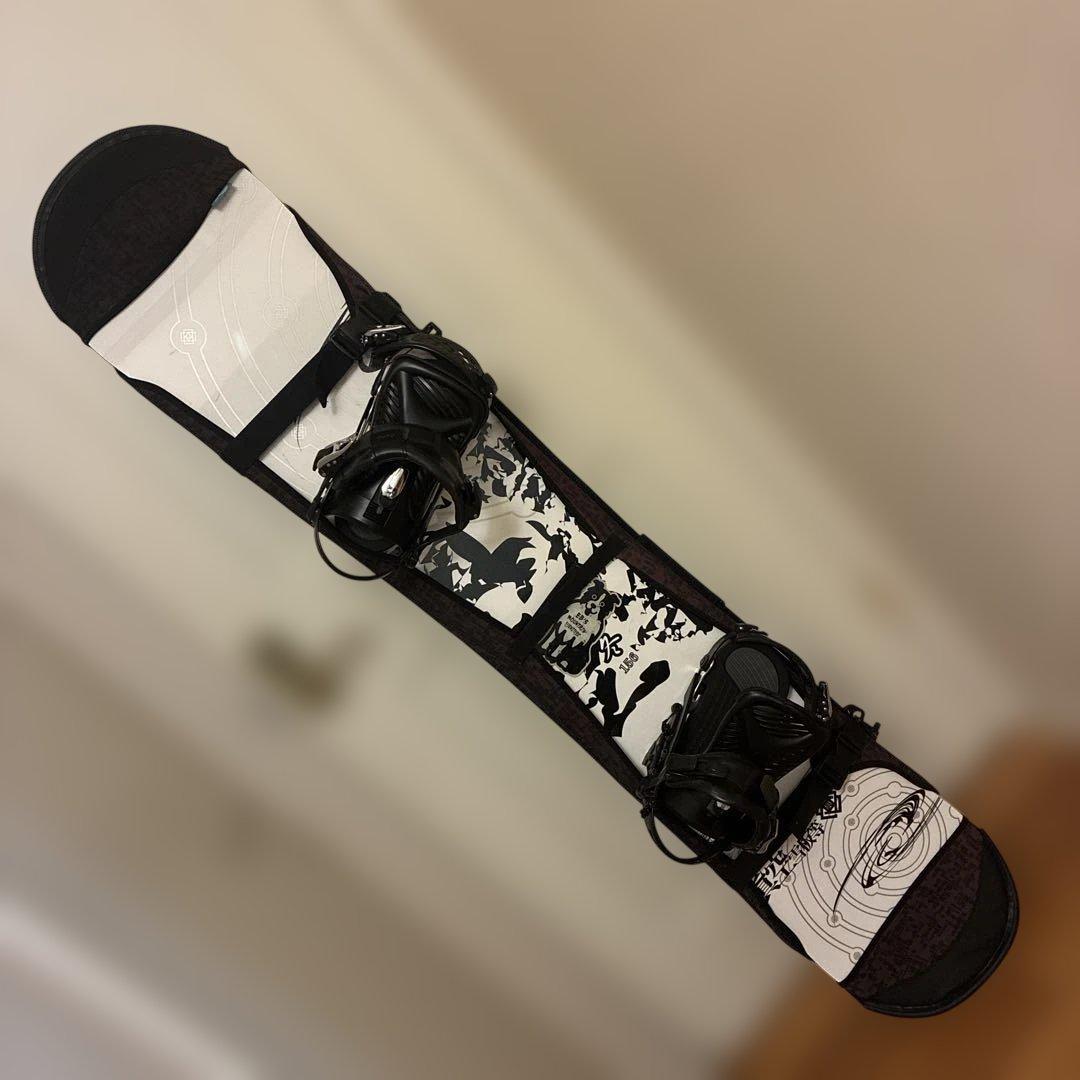 スノーボード(真空雪板等)カバー、ビンディング、ブーツセット