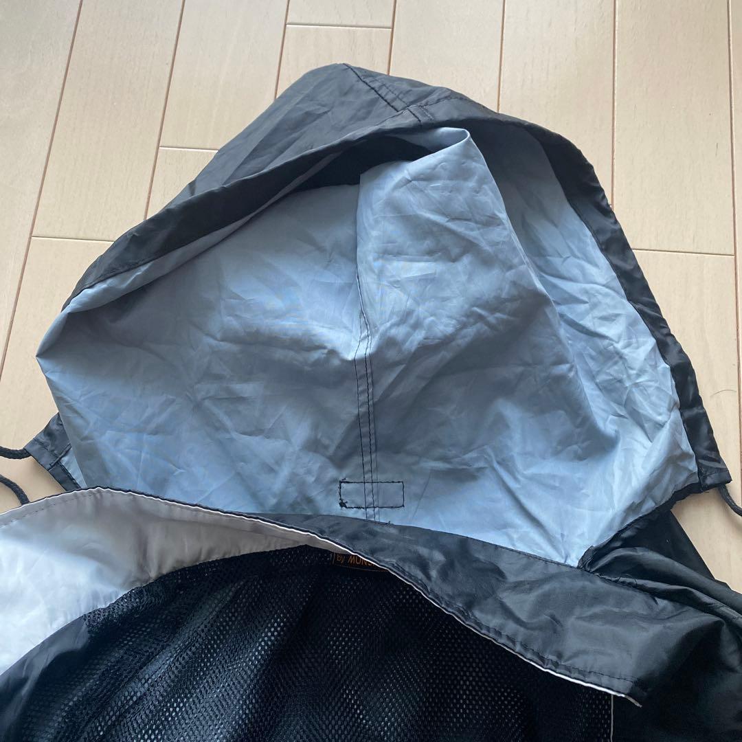 Munsingwear マンシング ブラック ナイロン ジャンパー
