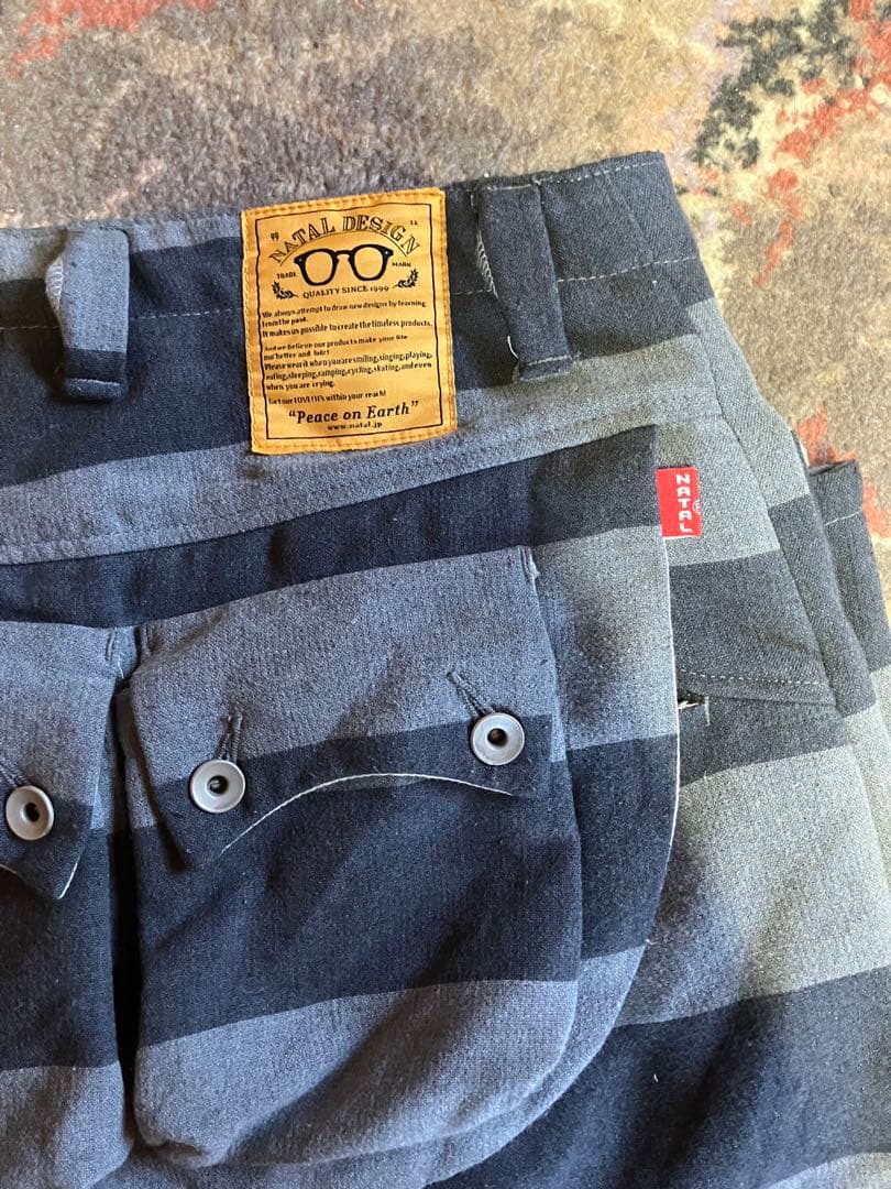 natal design g55 ボーダーストレッチ　32インチ　2点セット売り