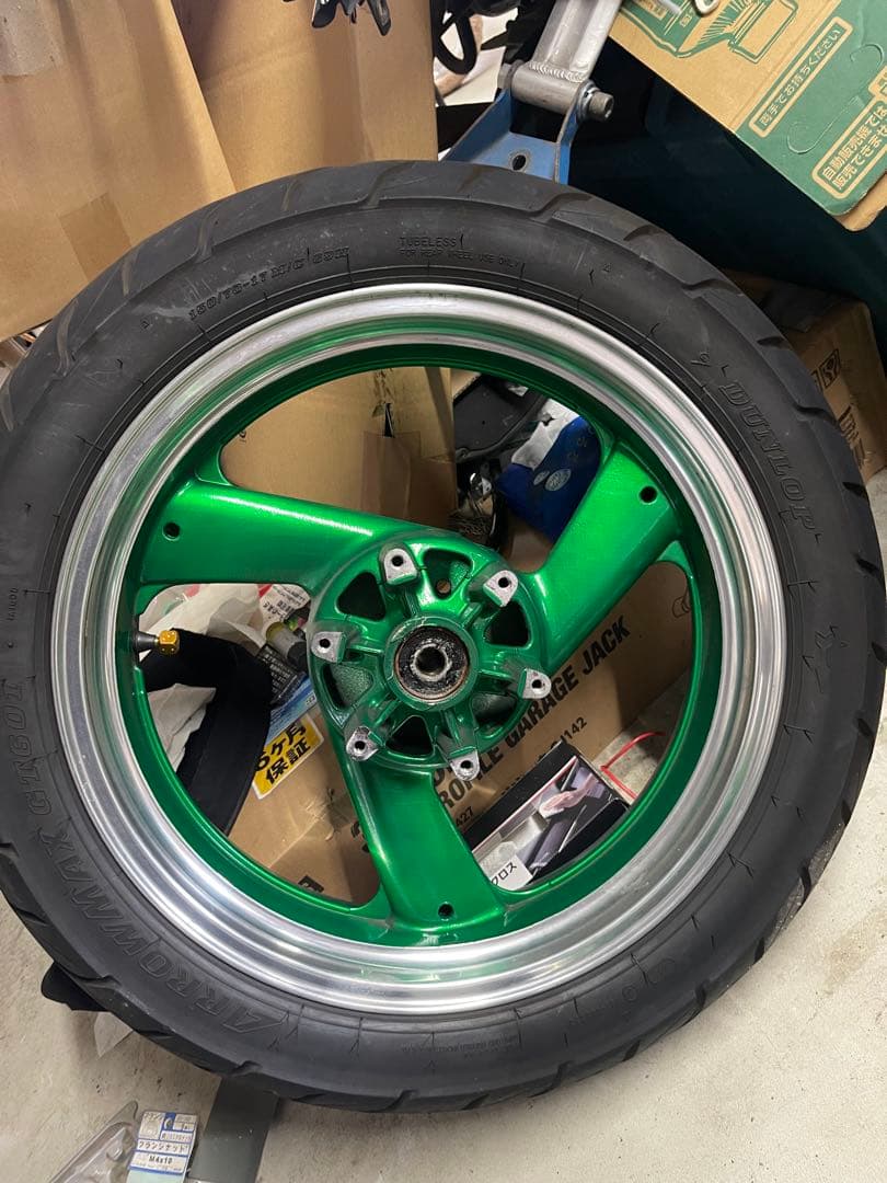 値下げ、再出品 XJR400 ホイールタイヤセット