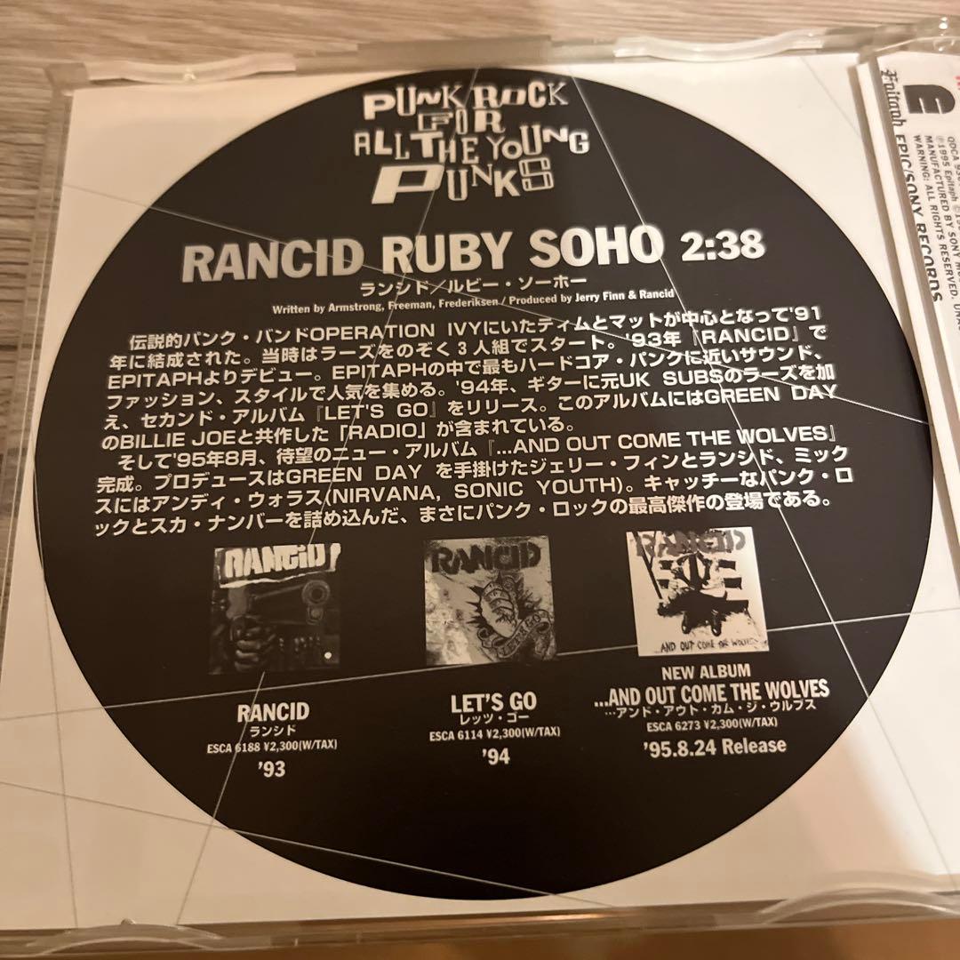 【希少】RANCID AND OUT COME THE WOLVESサンプル盤
