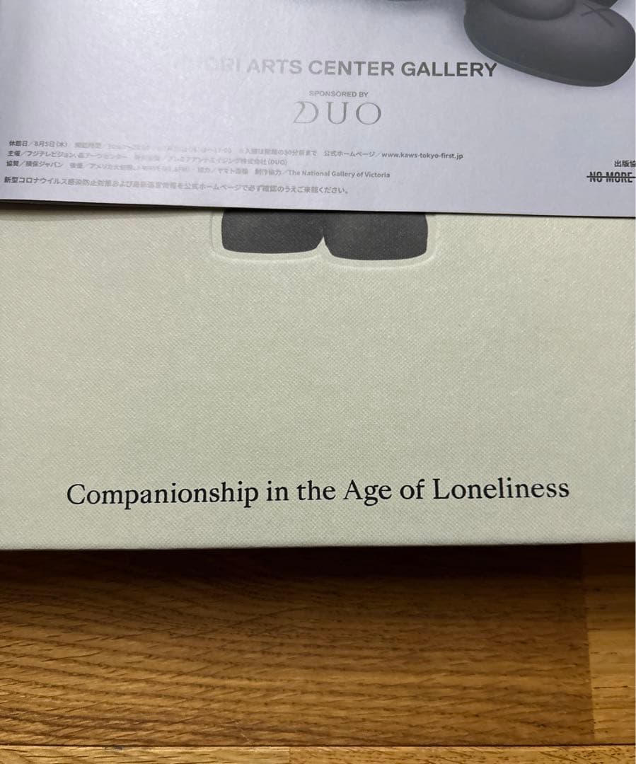 KAWS exibition art book 2冊セット