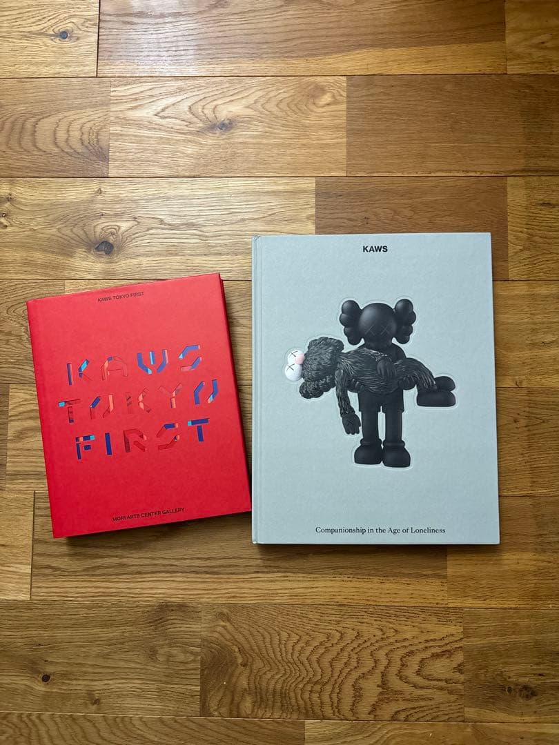 KAWS exibition art book 2冊セット