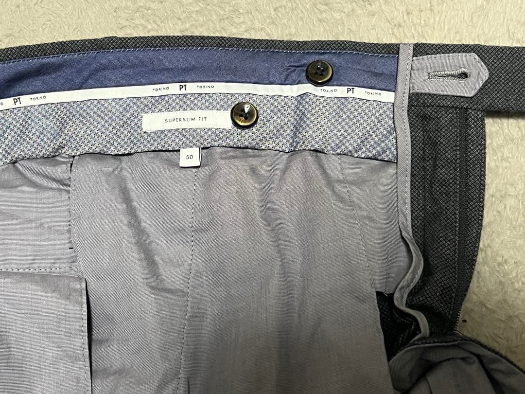 PT TORINO ピーティートリノスラックスSUPER SLIM FIT 50