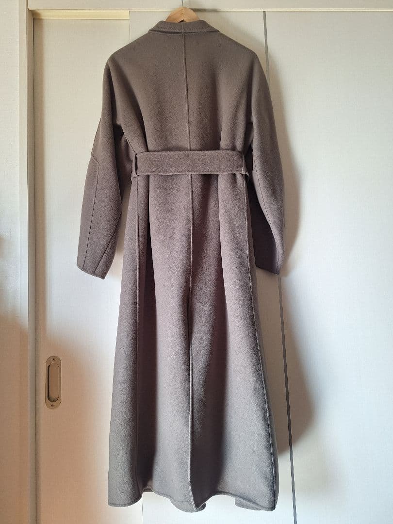 Chaos カオス　スーペリアノーカラーコート　モカ