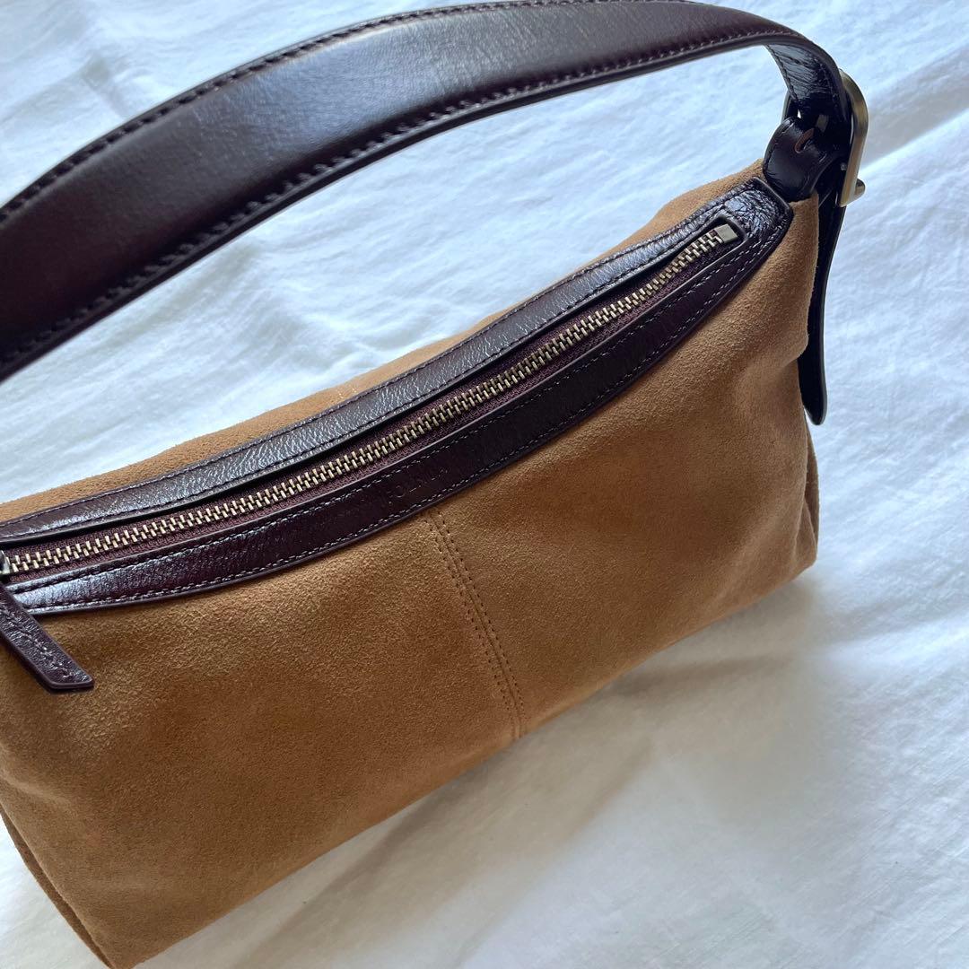 FOLNUA(フォルニュア) ミニバトーバッグ ベージュ スウェード