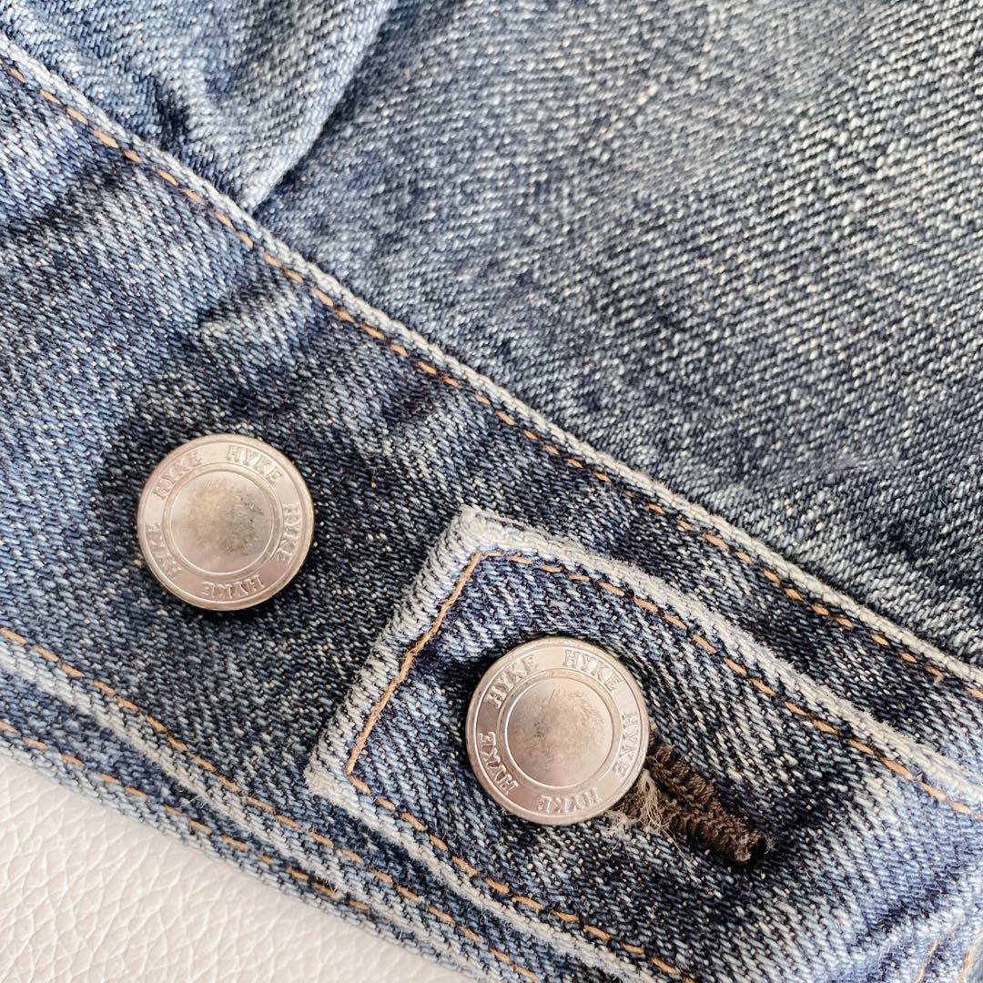 HYKE デニムジャケット レディース サイズ2/M TYPE2 2nd ブルー