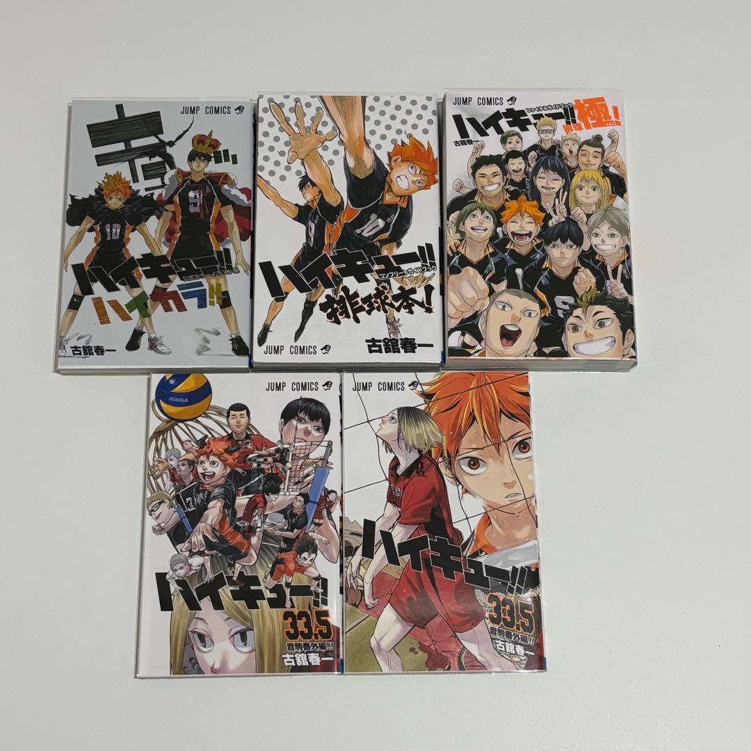 ハイキュー!! 全巻セット 1~45巻 +α イラスト集 小説