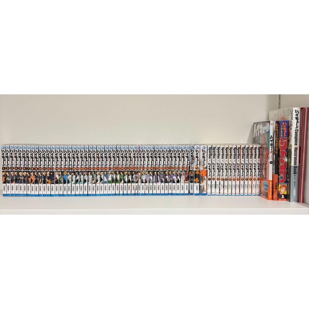 ハイキュー!! 全巻セット 1~45巻 +α イラスト集 小説