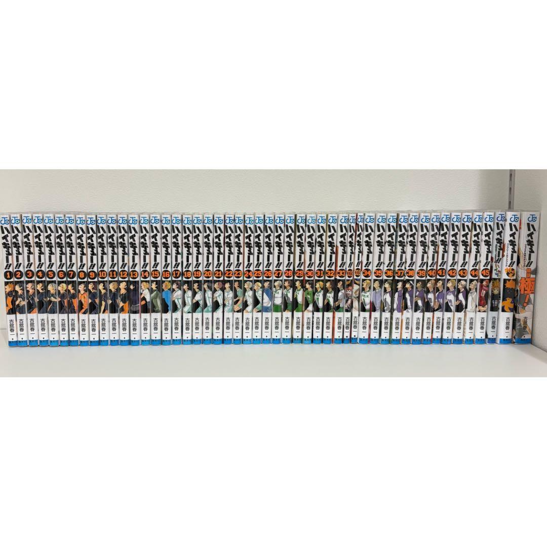 ハイキュー!! 全巻セット 1~45巻 +α イラスト集 小説