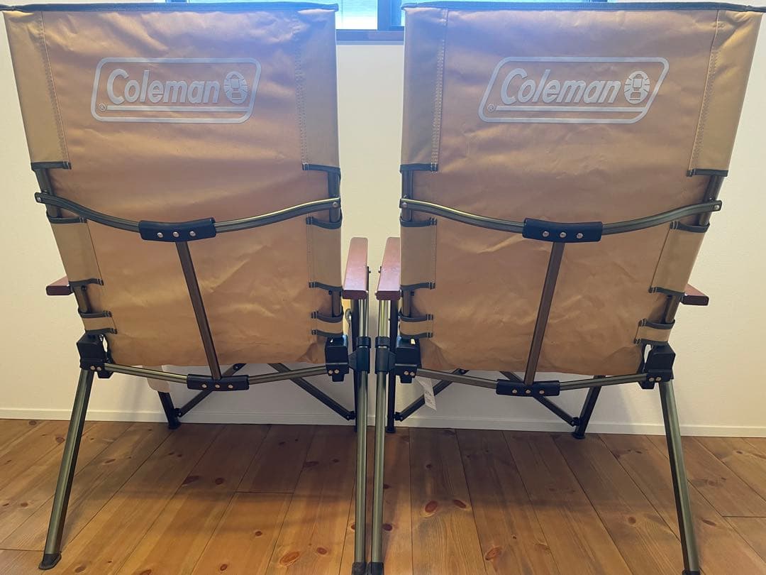コールマン ファイアーサイドレイチェア コヨーテブラウン 2個セット