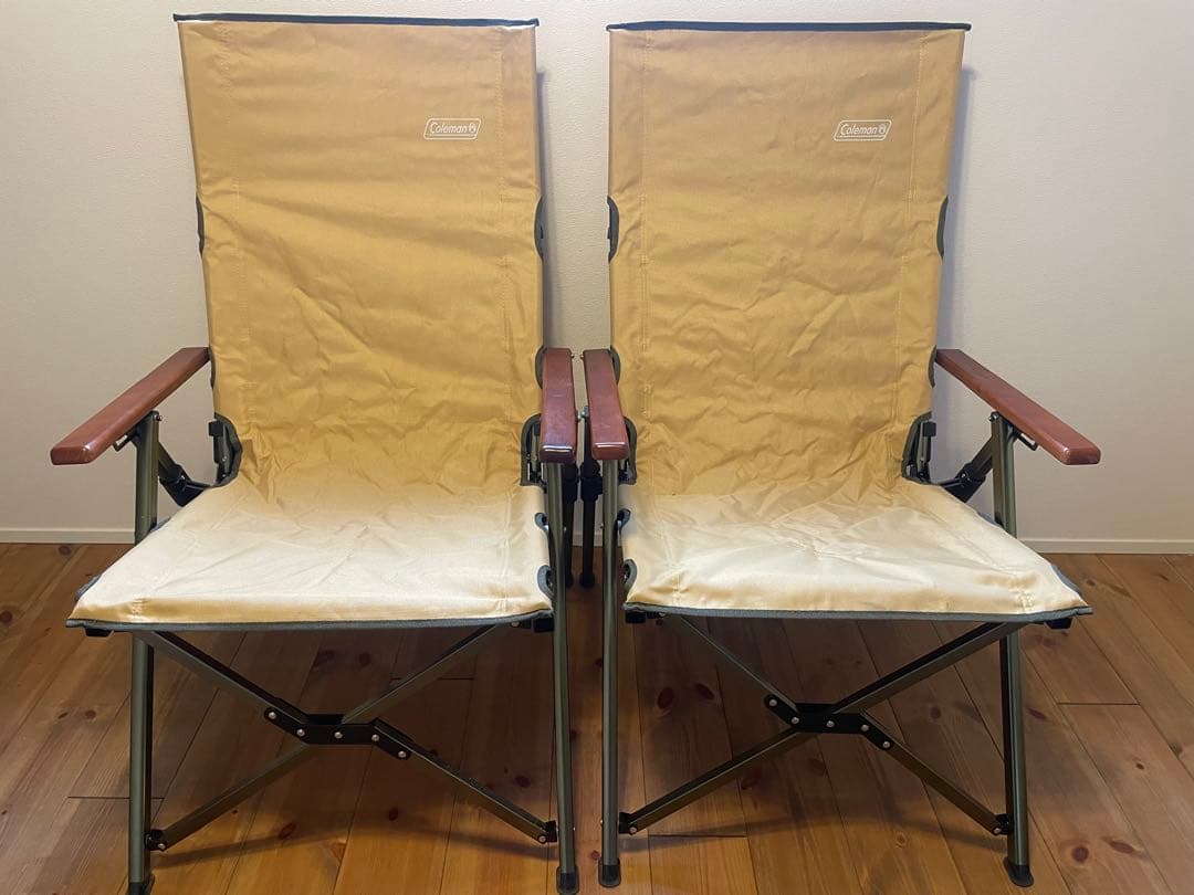 コールマン ファイアーサイドレイチェア コヨーテブラウン 2個セット