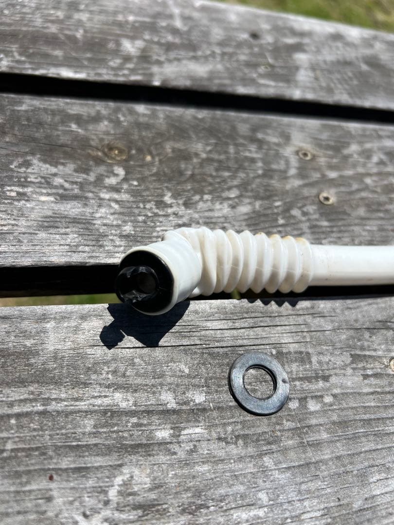 窓用エアコン ホワイト ボタン式