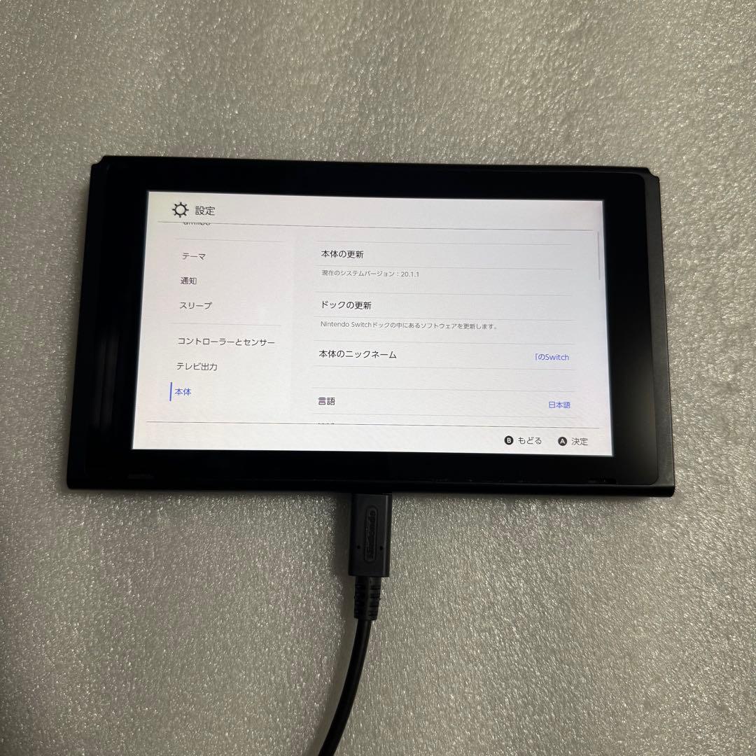 Nintendo Switch ニンテンドースイッチ 2019年製 本体のみ