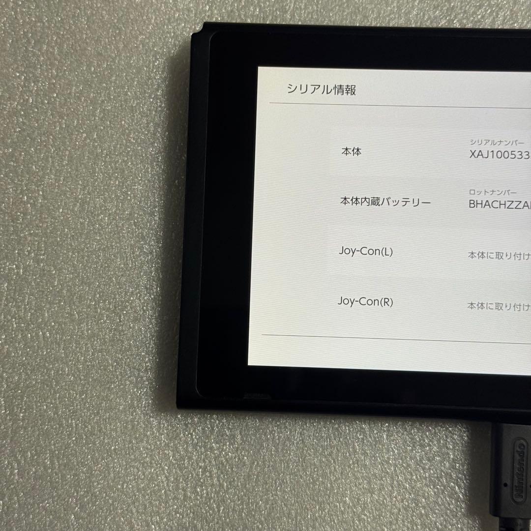 Nintendo Switch ニンテンドースイッチ 2019年製 本体のみ