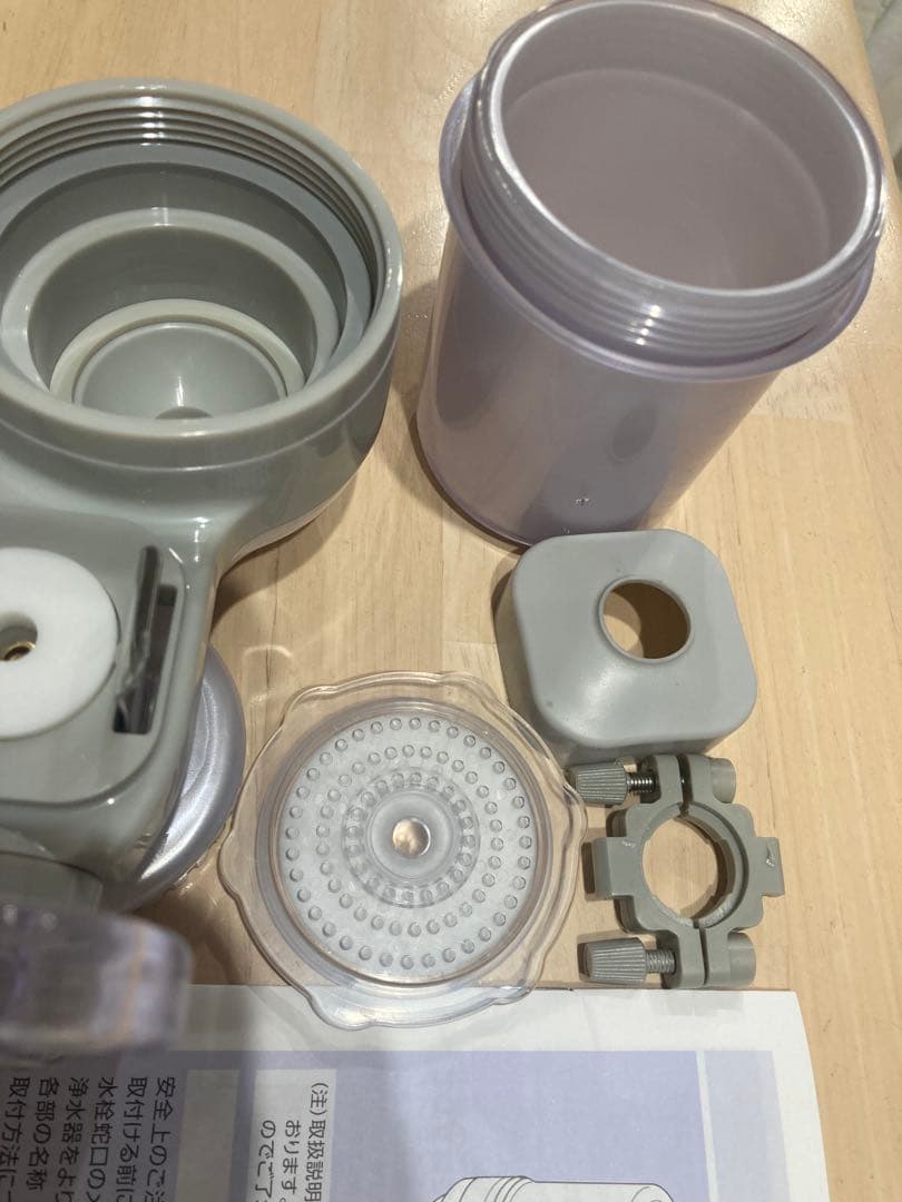 ワンウォーター　フリーサイエンス　蛇口用浄水器　本体　ストレートタイプ　素粒水