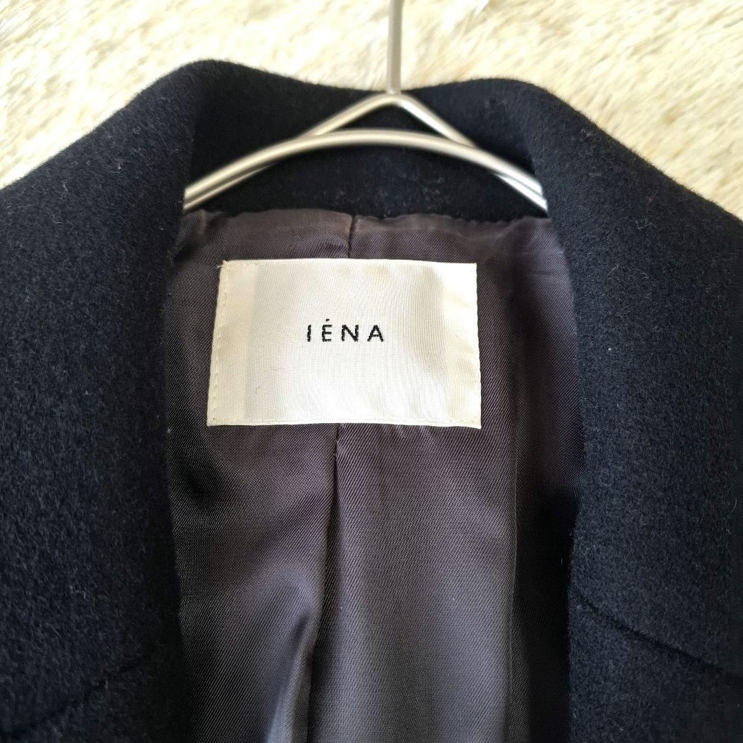 IENA イエナ ハミルトンウールチェスターコート ダブル ブラック 36