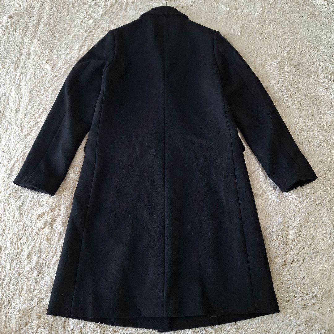 IENA イエナ ハミルトンウールチェスターコート ダブル ブラック 36