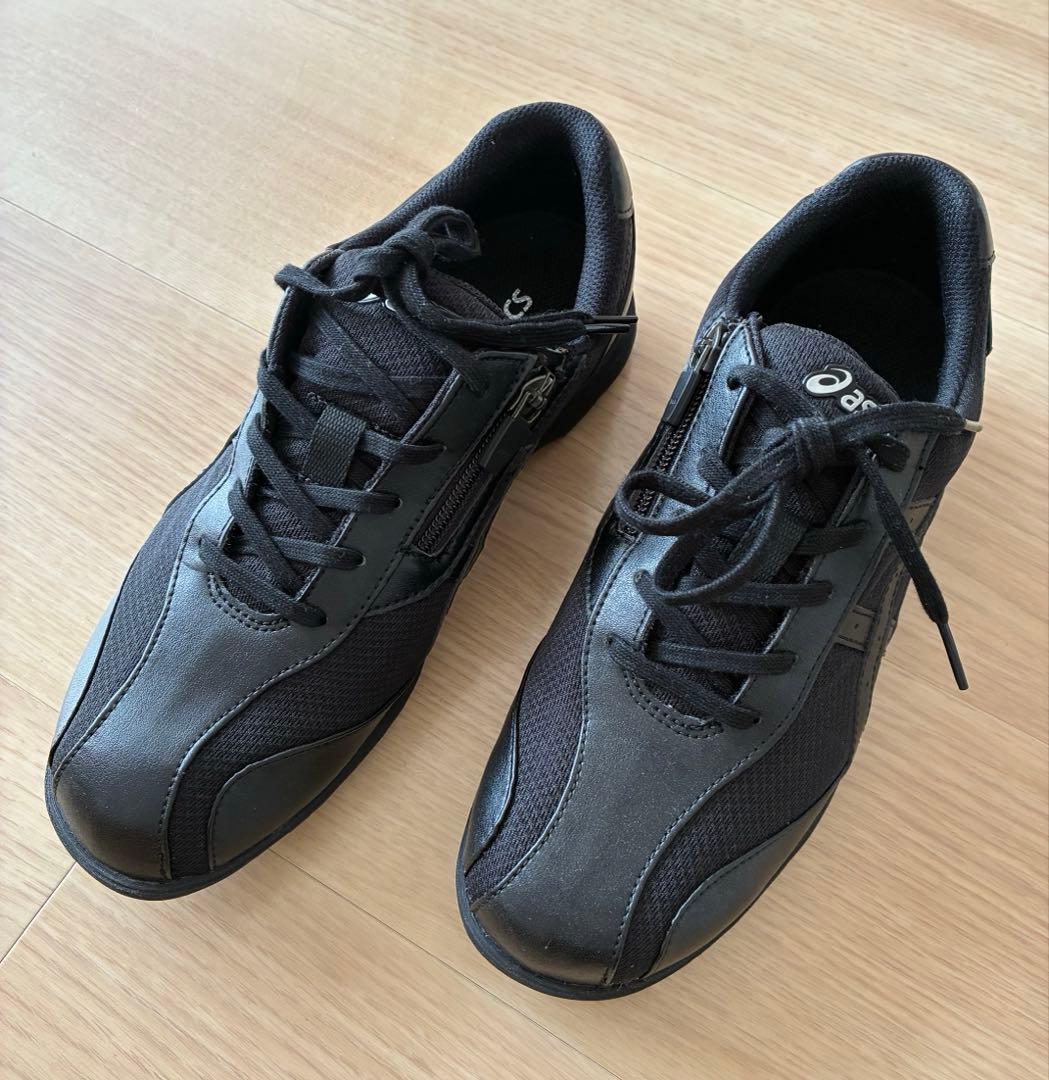 新品・未使用✨　asics ハダシウオーカー　ゴアテックス　黒スニーカー