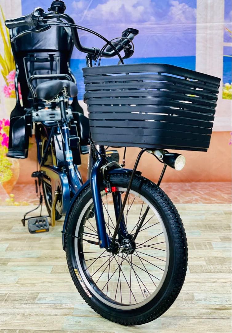 王様アニーズ2019年⭐️パナソニックギュット16AH子供乗せ電動自転Y1920