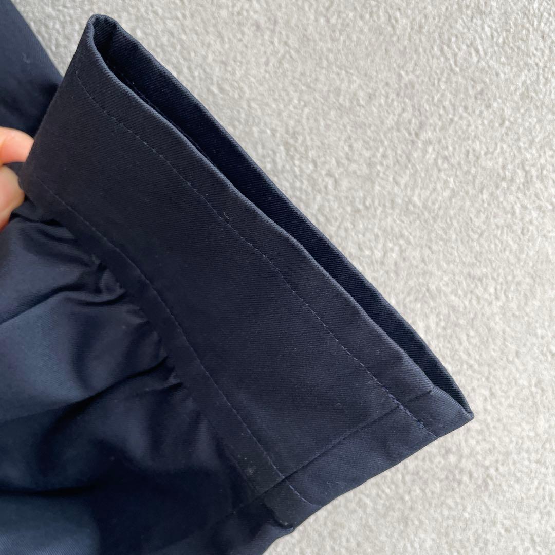 Yves Saint Laurent 金ボタン トレンチコート M ネイビー