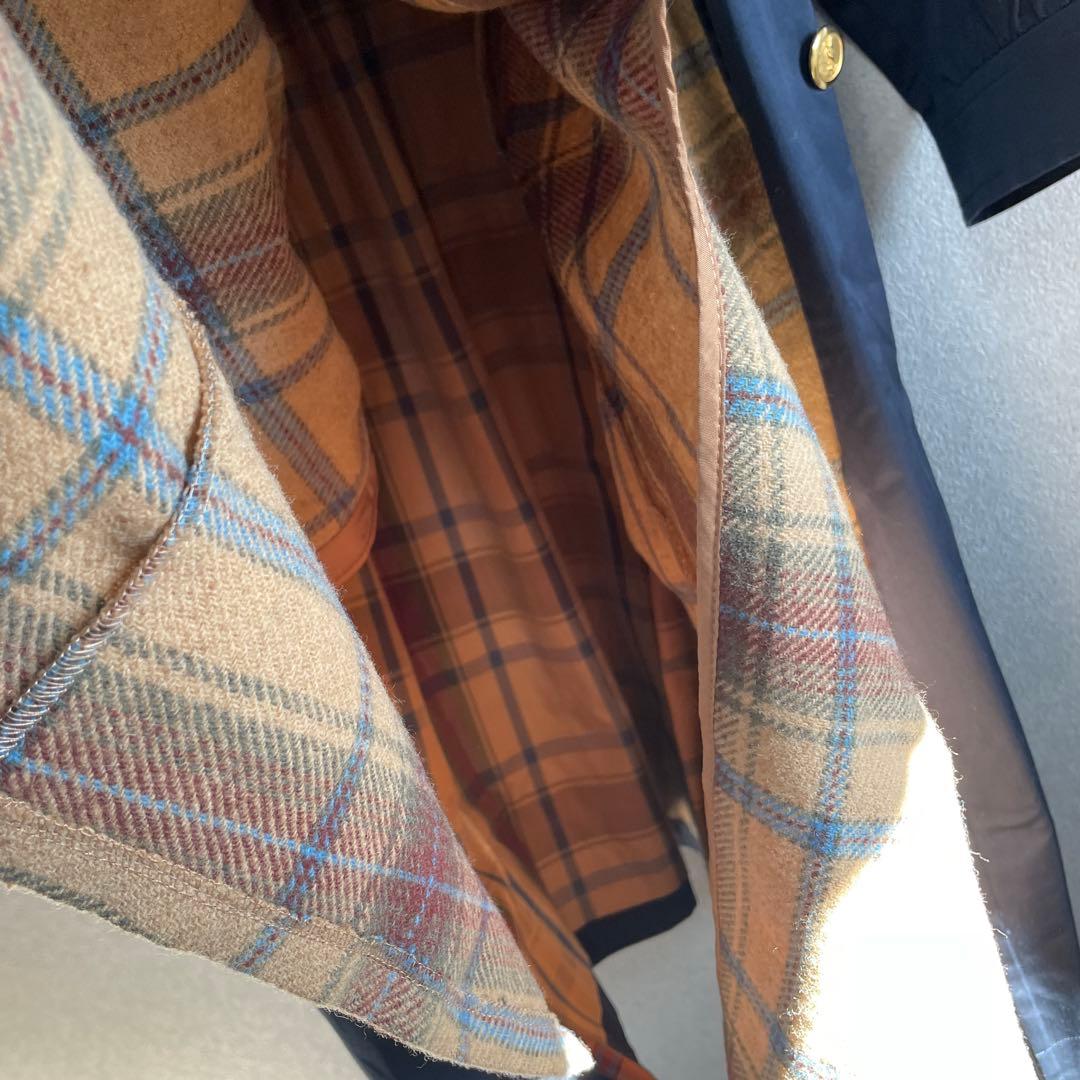 Yves Saint Laurent 金ボタン トレンチコート M ネイビー