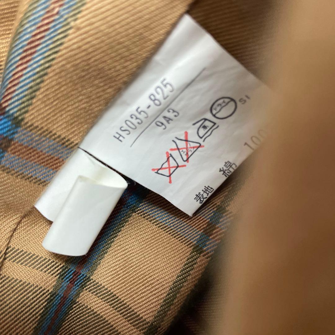 Yves Saint Laurent 金ボタン トレンチコート M ネイビー