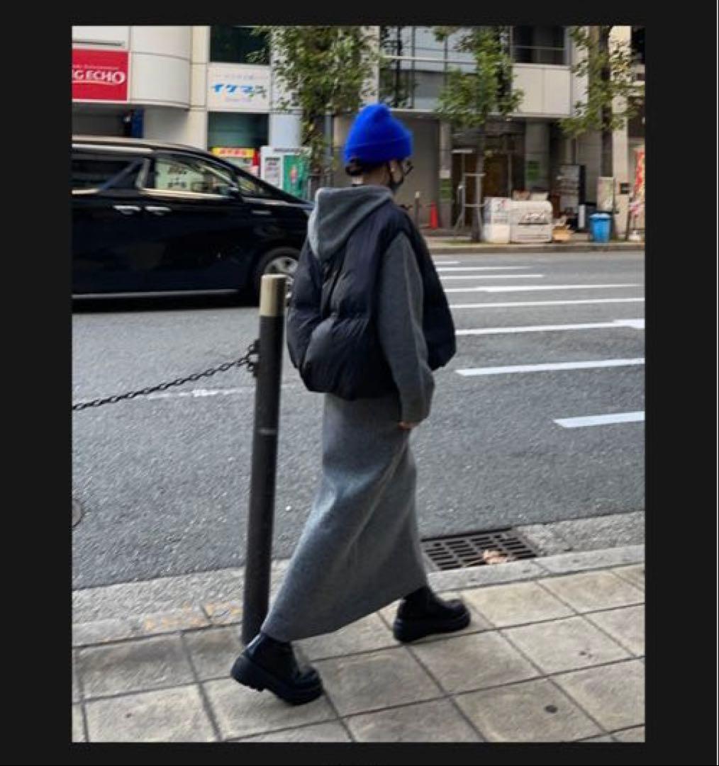 FASHIRU ダウンベスト黒