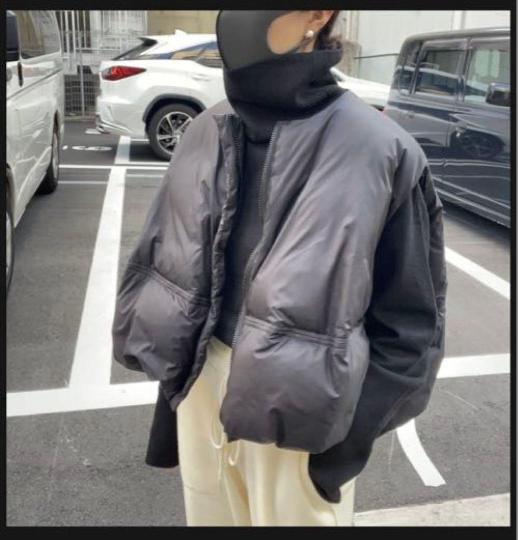 FASHIRU ダウンベスト黒