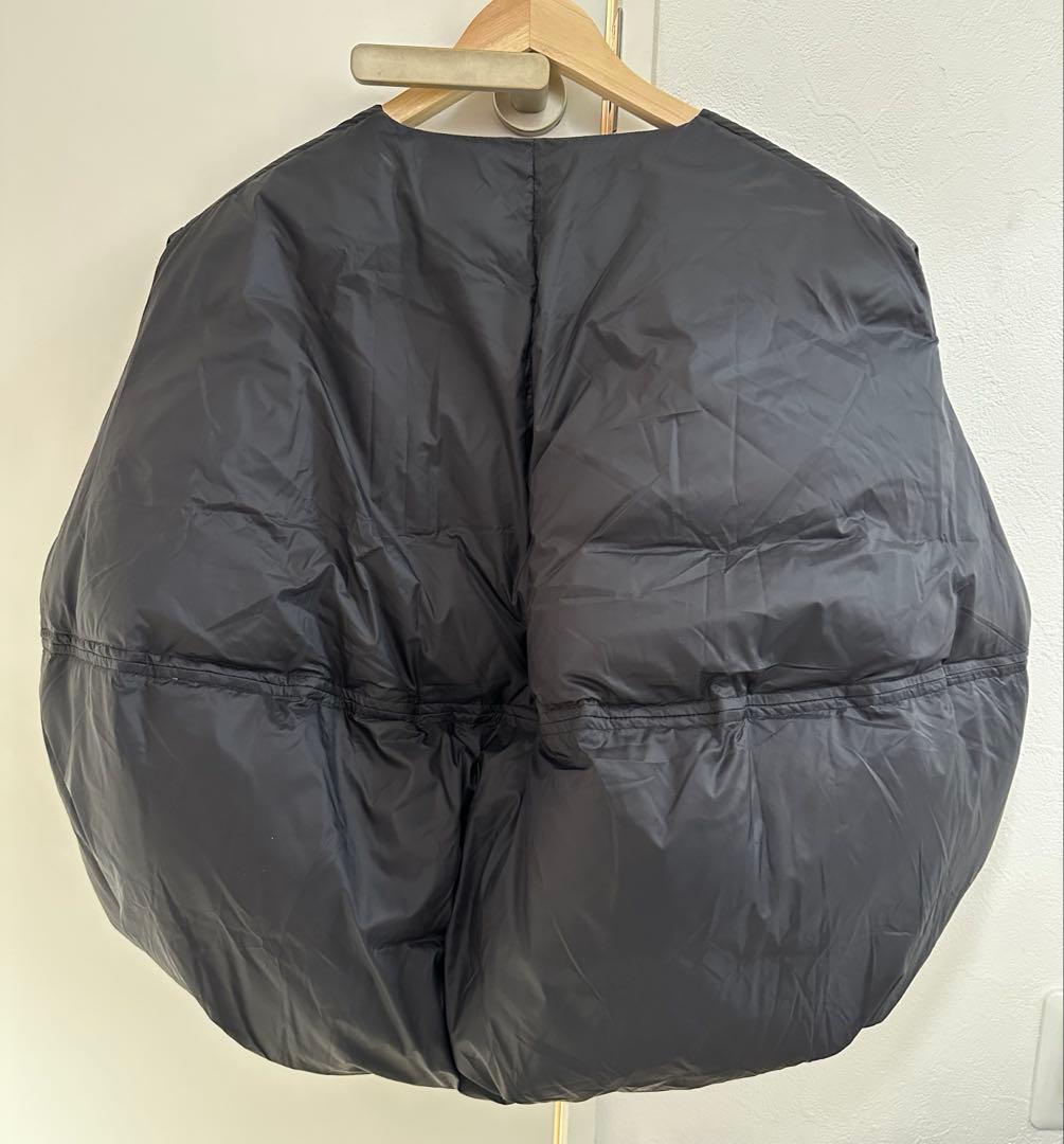 FASHIRU ダウンベスト黒