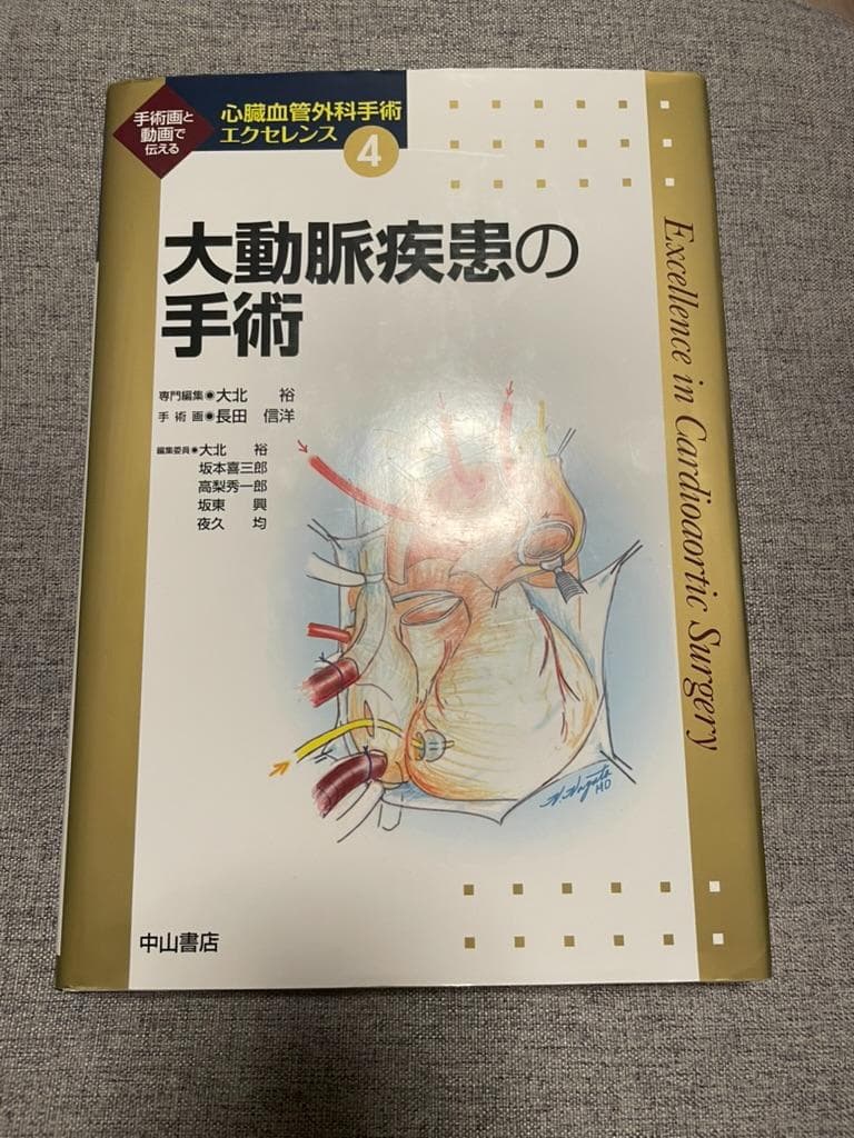 裁断済み　大動脈疾患の手術 心臓血管外科手術エクセレンス 4