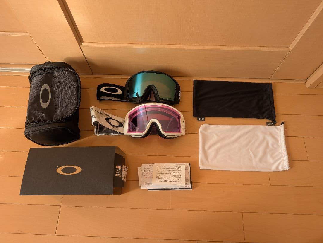 Oakley line miner l ゴーグル ダブルレンズ 2個セット