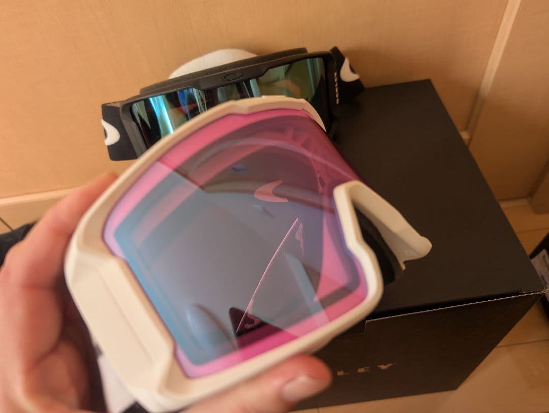 Oakley line miner l ゴーグル ダブルレンズ 2個セット