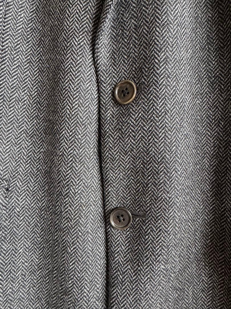 ブルックスブラザーズ イタリア製 ヘリンボーン テーラードジャケット 41 L