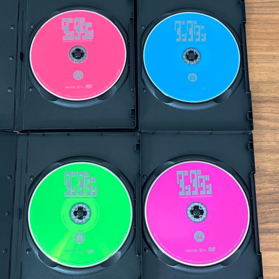 ダンダダン DVD 全4巻 全巻セット アニメ 新品ケース付き