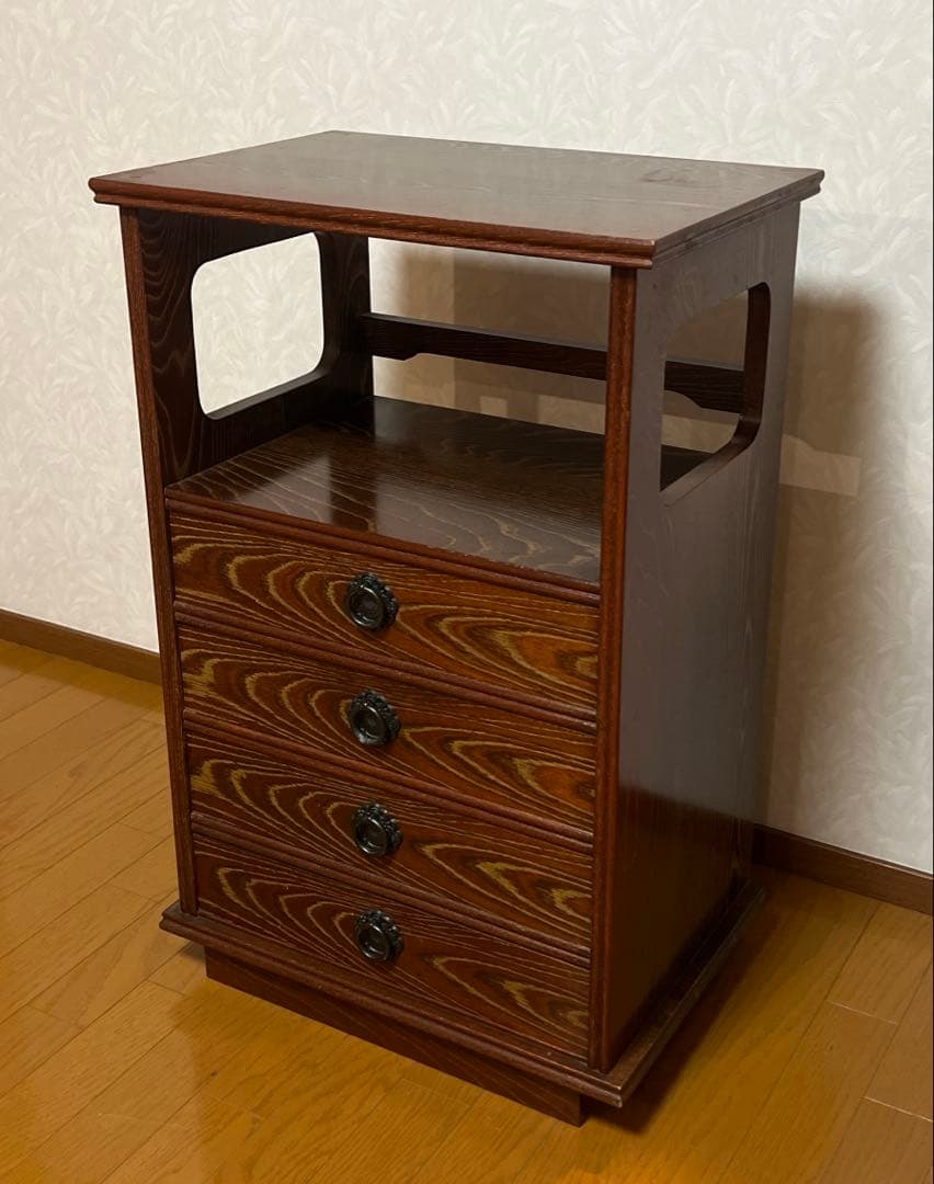 和・民芸 家具 収納家具 古民具 モダン レトロ 昭和家具 飾り棚 花台 電話台
