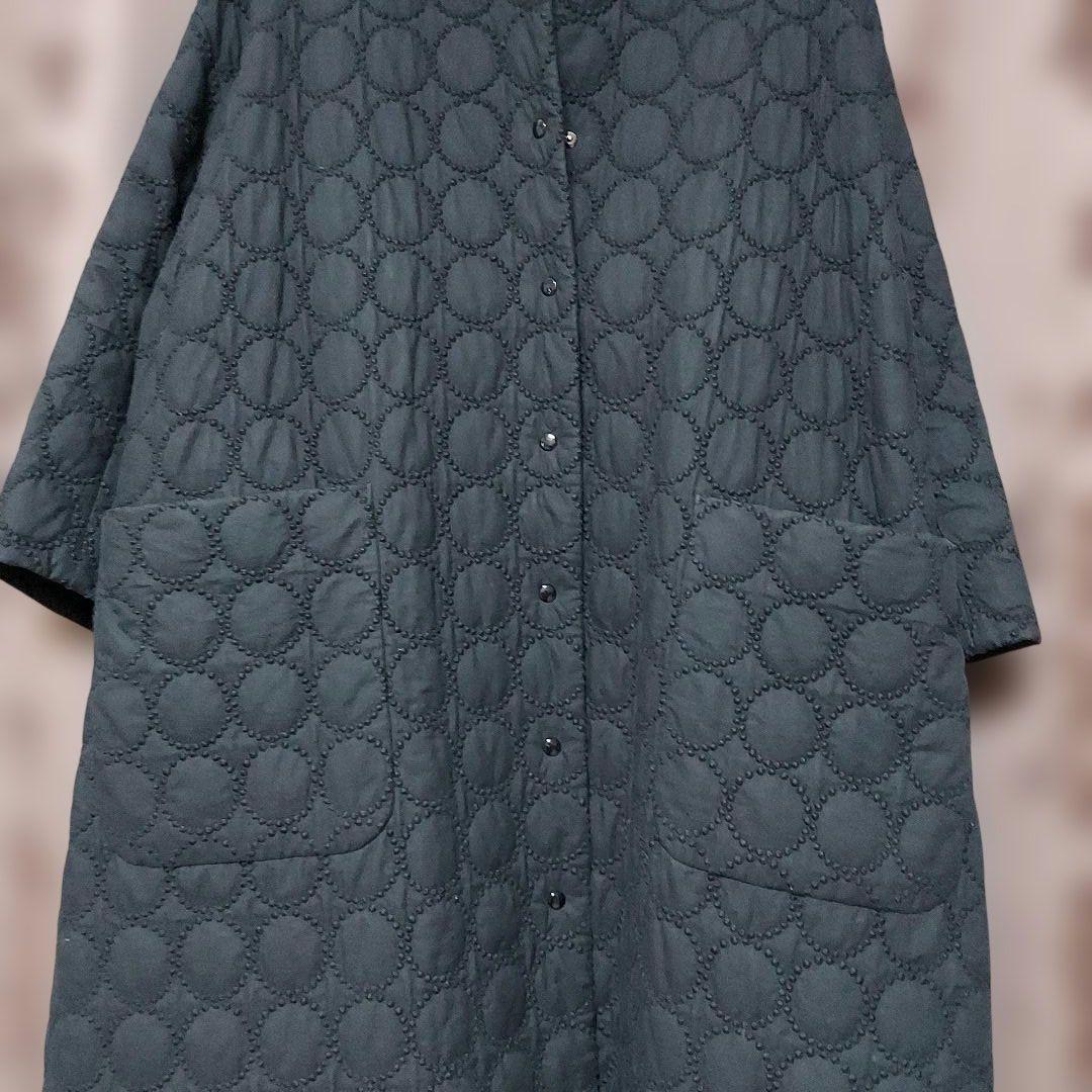 ミナペルホネン　 タンバリンコート　36 ブラック