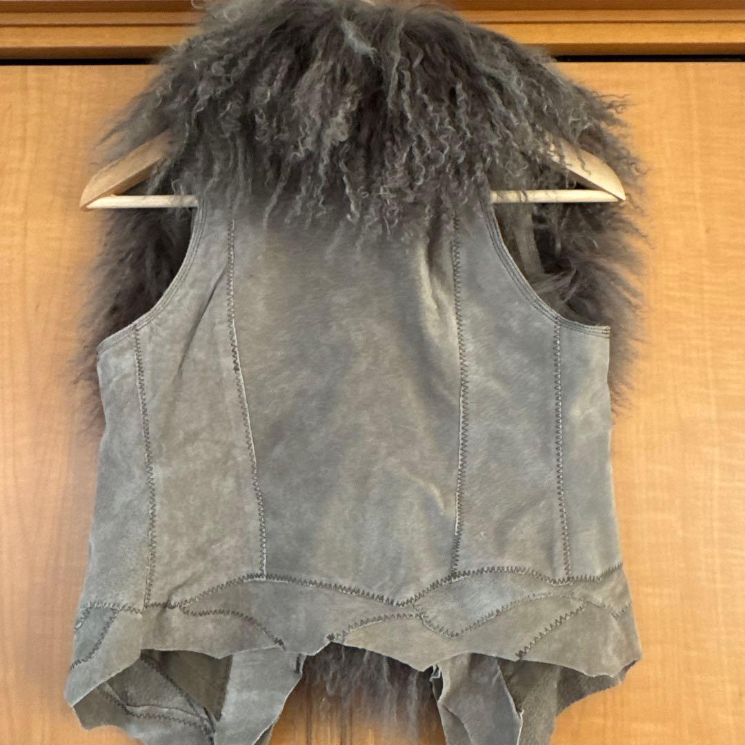 GOA チベットラムファー付きベスト