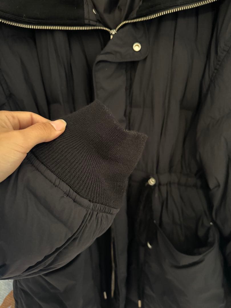 アダムエロペ　ドロストキルティングブルゾン