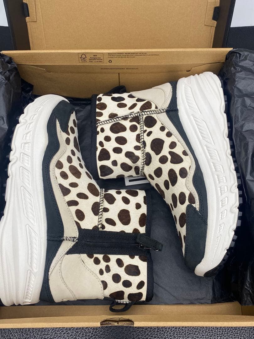 ⭐︎足元に遊び心⭐︎【希少/未使用】UGG アニマル柄 ハラコ ショートブーツ