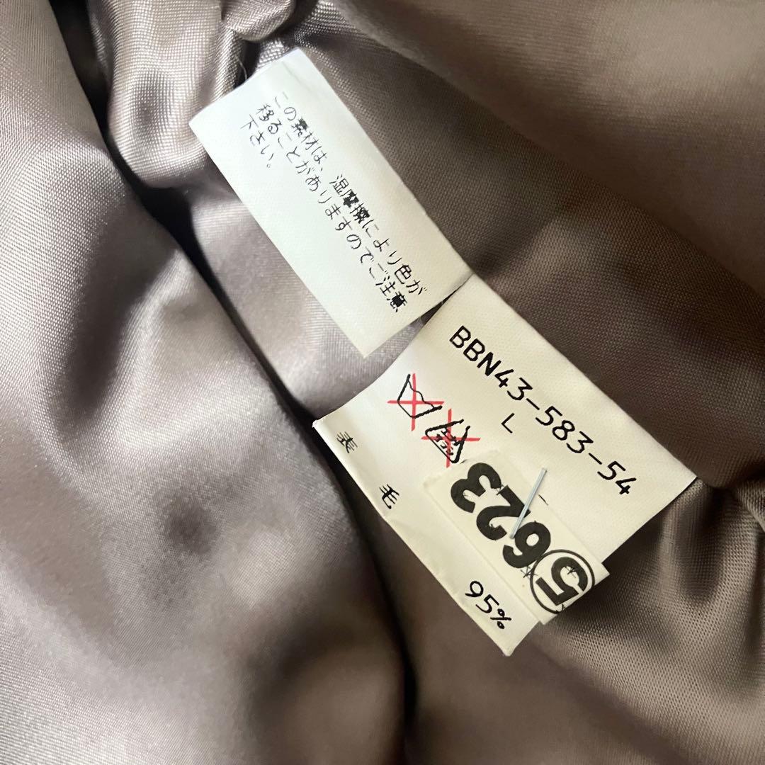 【未使用に近い】　Burberrys ウールコート　ヴィンテージ　ダークブラウン