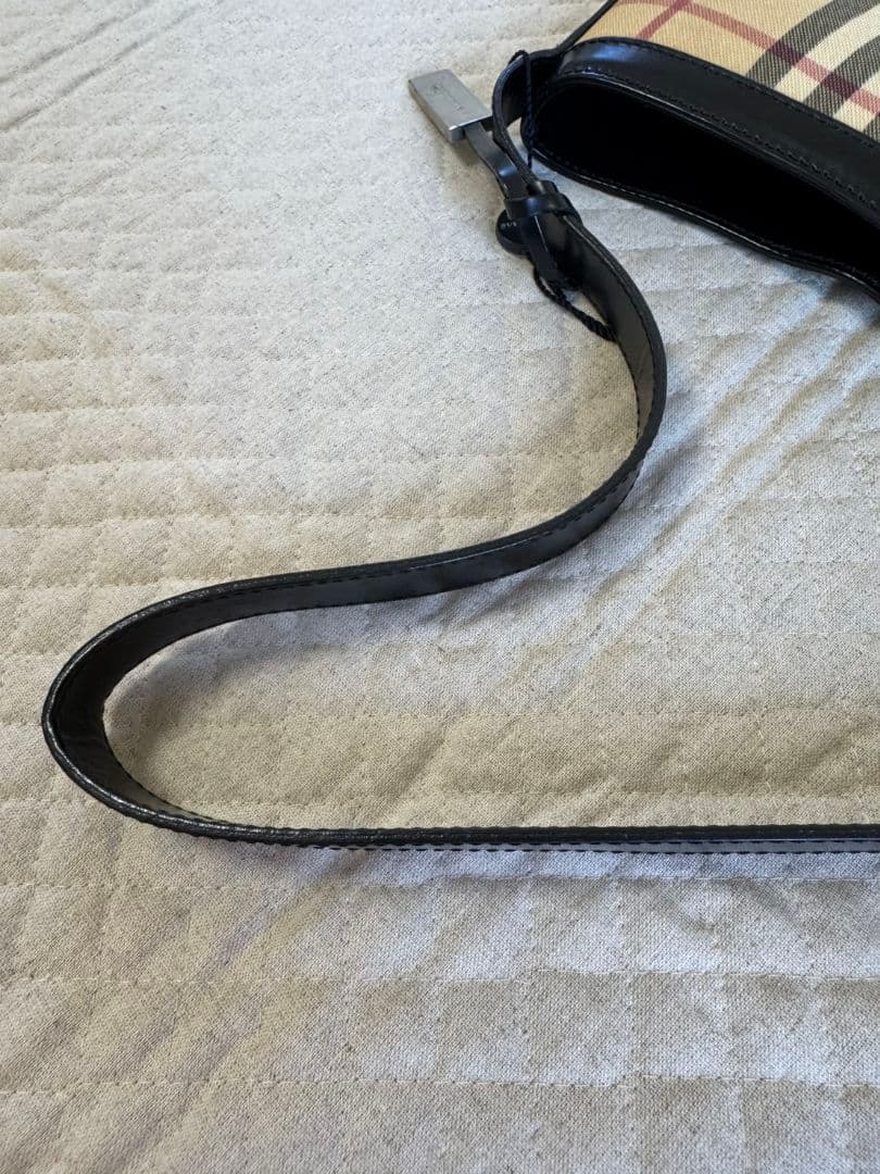 【バーバリー】ノバチェックトートバッグ　ワンショルダー