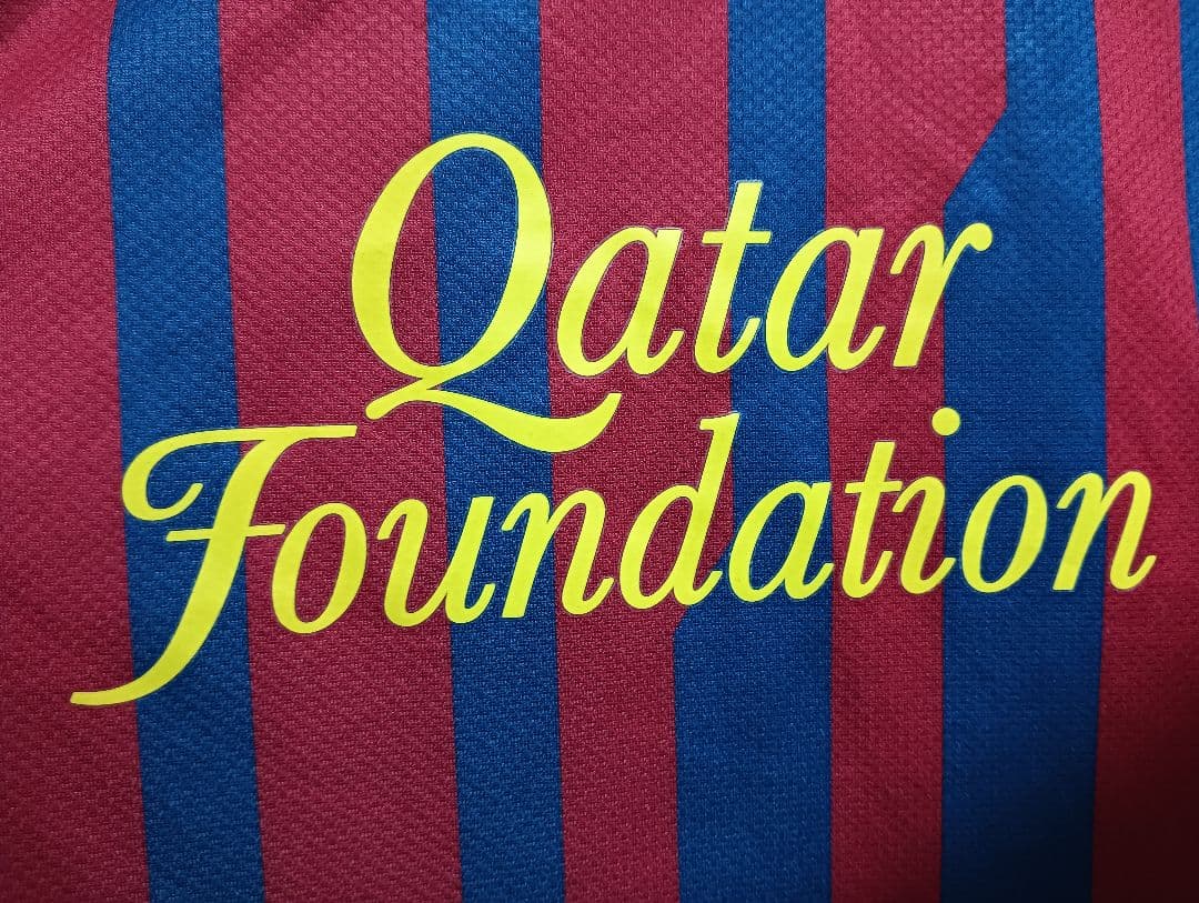 ナイキ バルセロナ ダビド・ビジャ #7 ユニフォーム 11/12ホーム M